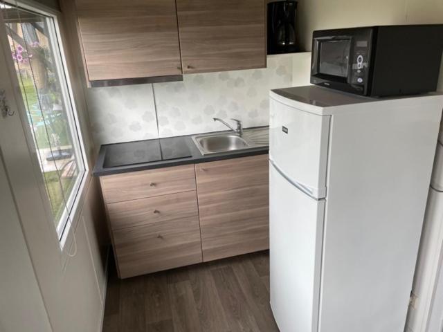 Camping Thalassa Belgische Kust Chalet Bredene Buitenkant foto